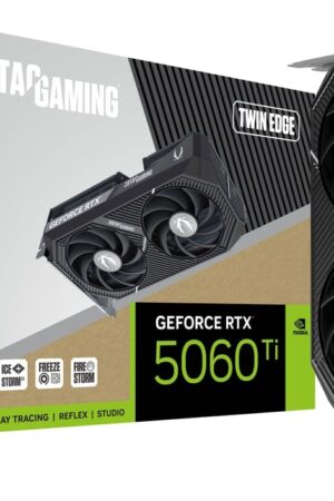 ZOTAC GAMING 索泰 GeForce RTX 5060 Ti Twin Edge 16GB GDDR7 顯示卡(ZT-B50620E-10M